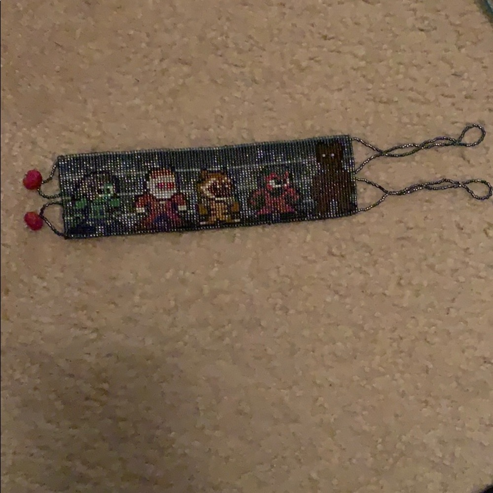 Guardians themed beaded bracelet.